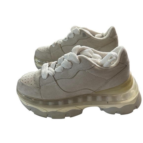 Steve Madden Evolved Y2K Chunky Platform Sneakers Suede Women’s 8 - Picture 7 of 8